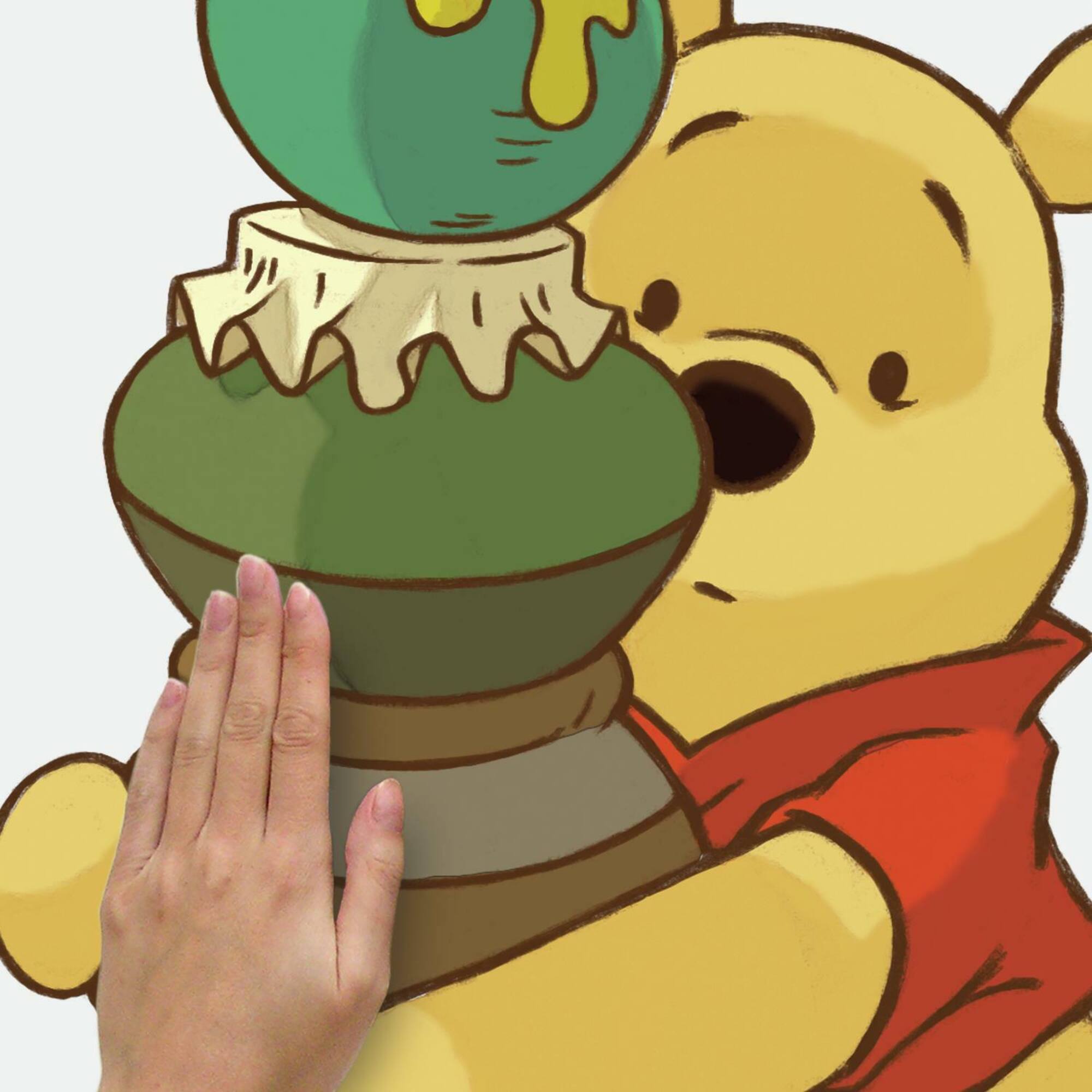 RoomMates Winnie the Pooh Peel & Stick Inches Growth Chart